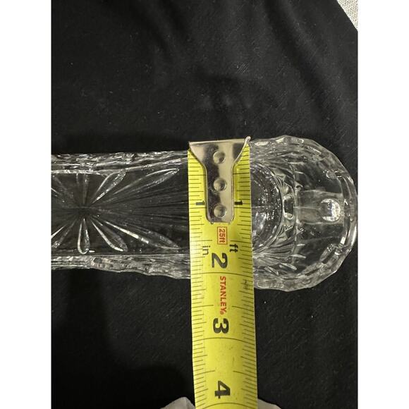 Godinger Shannon Crystal FREEDOM Spoon Fork Flatware Cutlery Holder Caddy - Picture 5 of 6